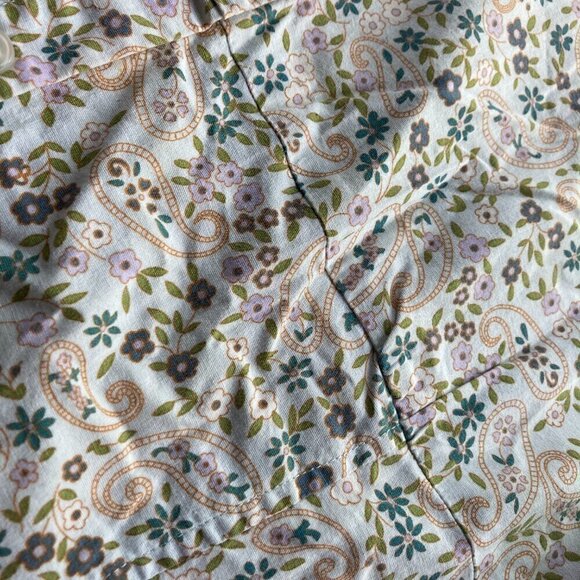 Bluenotes stretch Long sleeve size large floral print Y2K - Picture 5 of 7